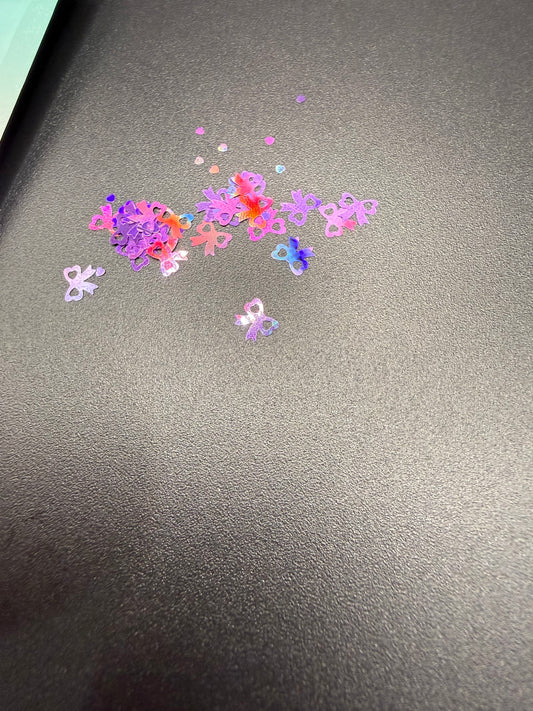 HOLLOW PURPLE BOWS