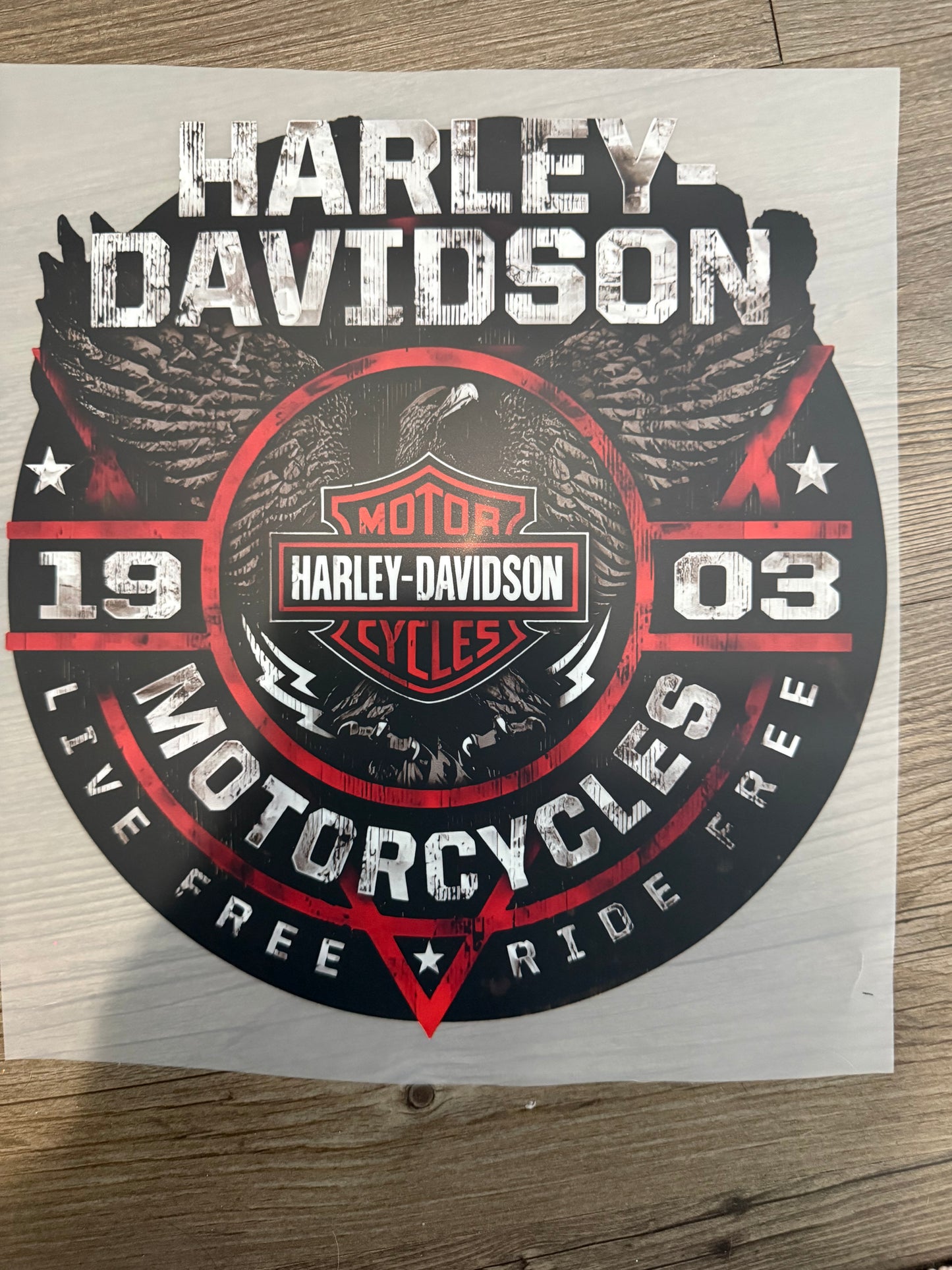 HARLEY - LIVE FREE RIDE FREE