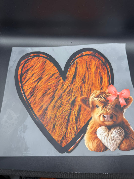 FLUFFY COW HEART