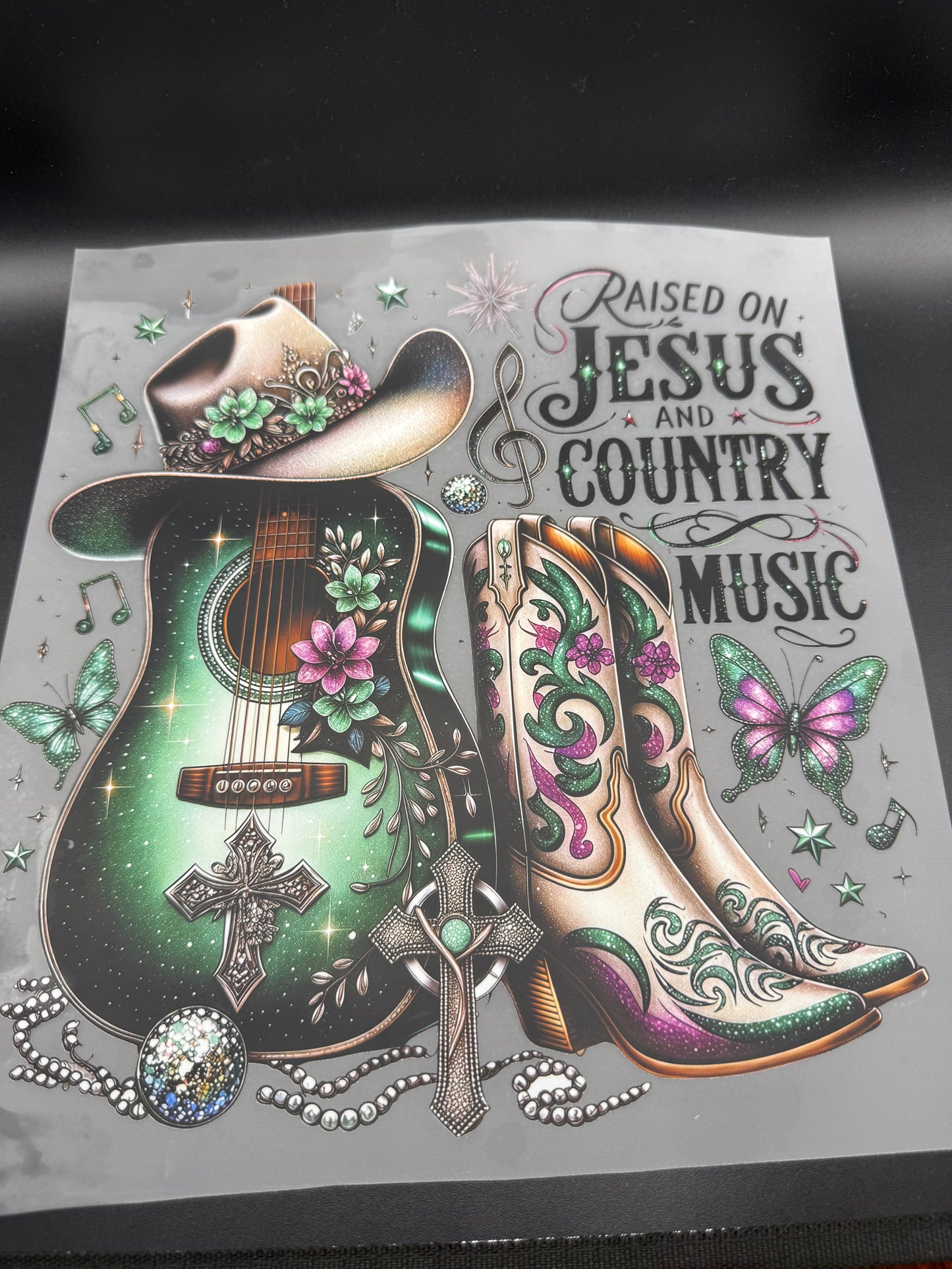 RAISED ON JESUS & COUNTRY MUSIC