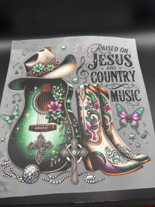 RAISED ON JESUS & COUNTRY MUSIC