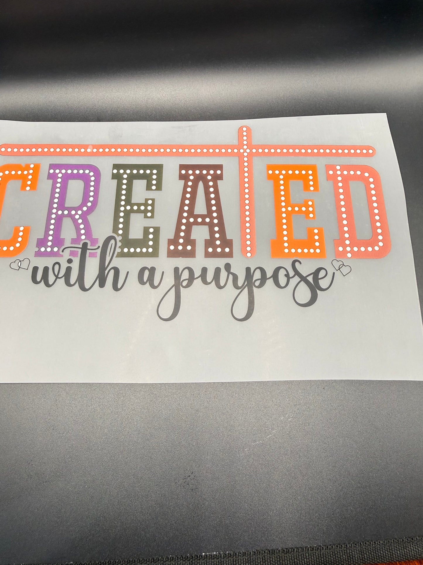 CREATED WITH A PURPOSE