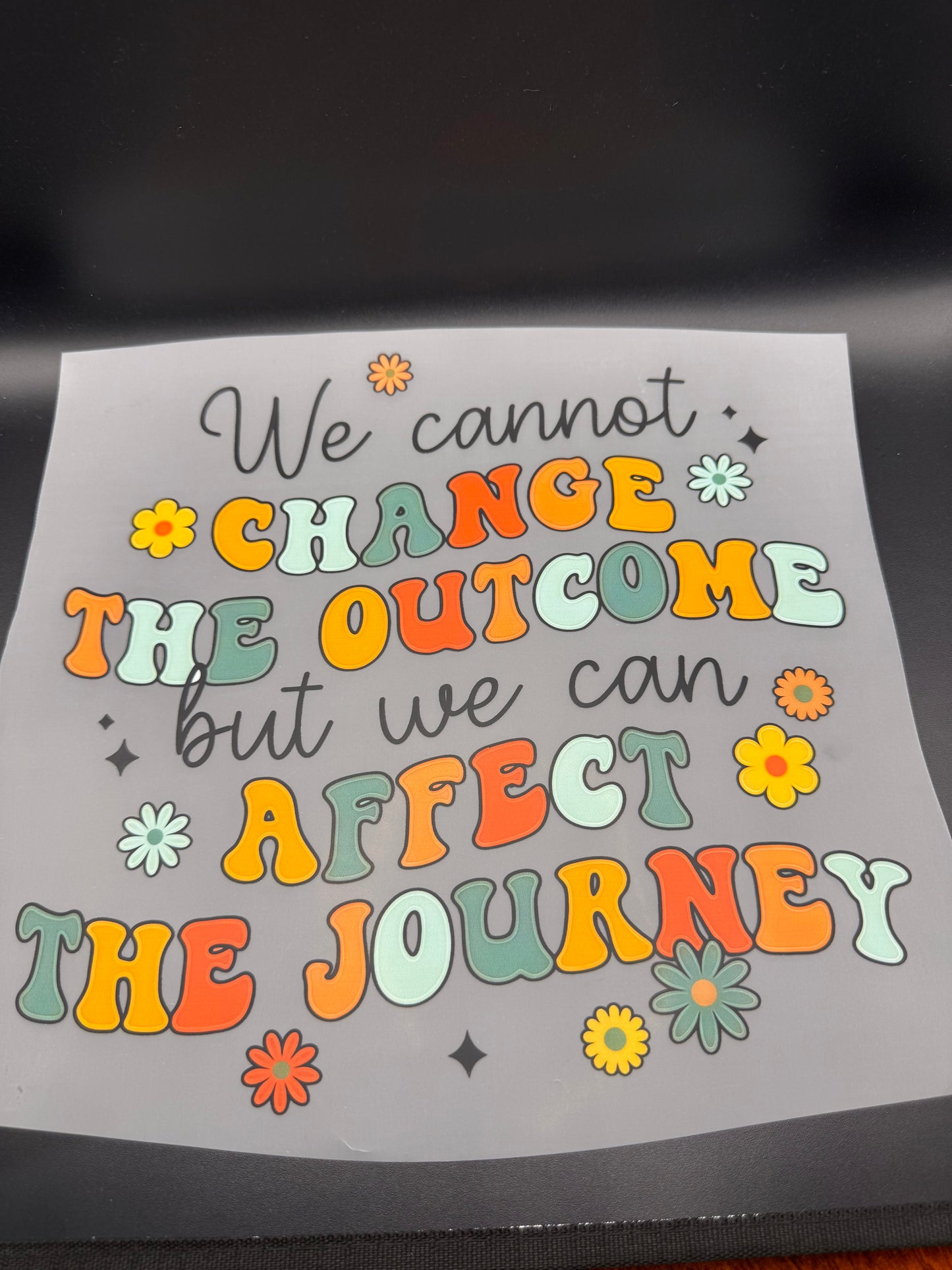 CANNOT CHANGE THE OUTCOME