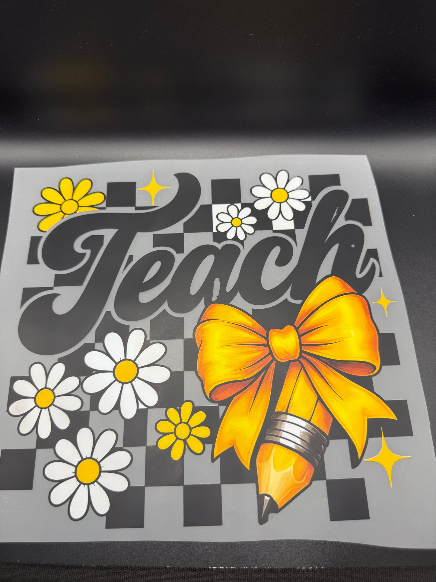 TEACH - CHECKERED