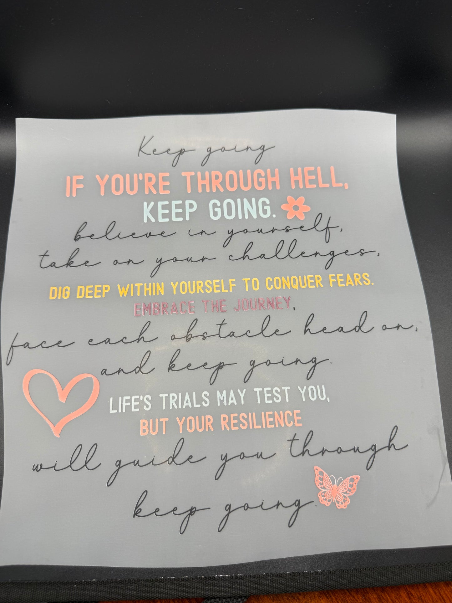 KEEP GOING