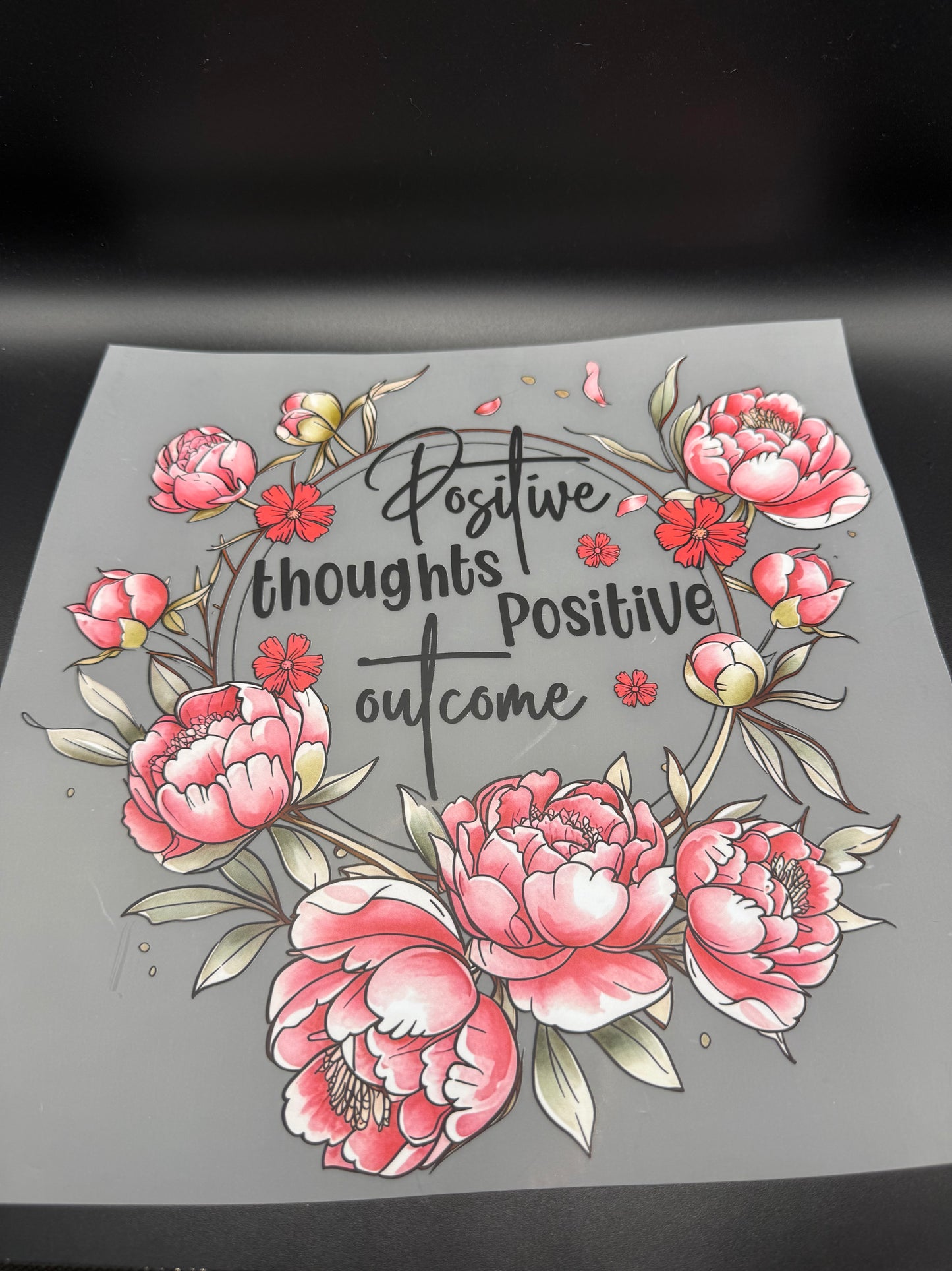 POSITIVE THOUGHTS POSITIVE OUTCOME