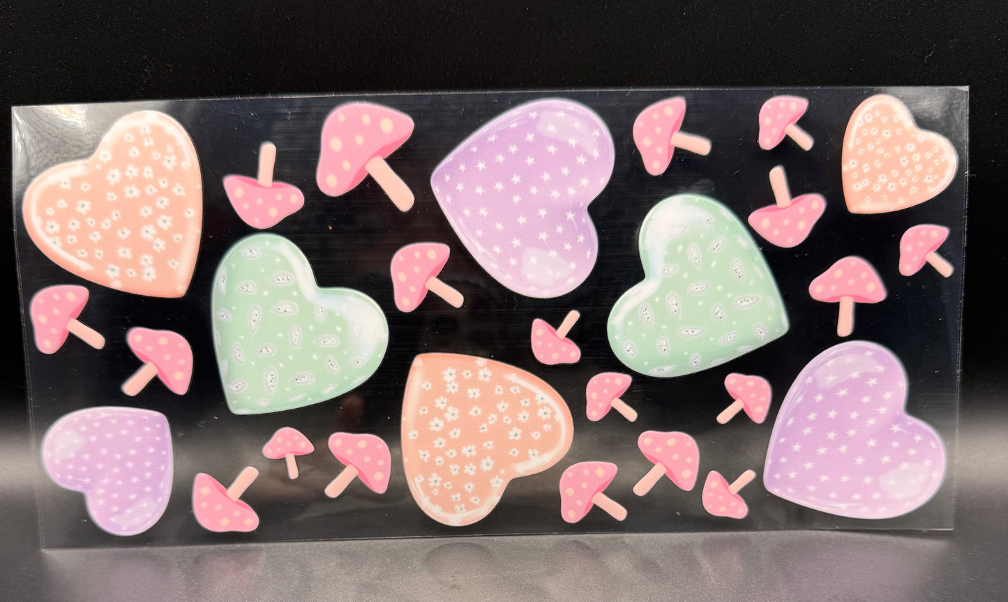 HEARTS & MUSHROOMS