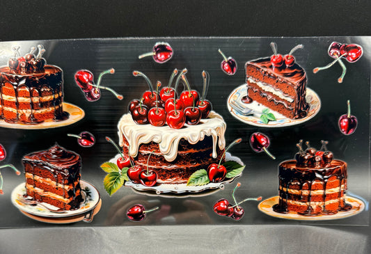 CHERRY CHOCOLATE CAKE