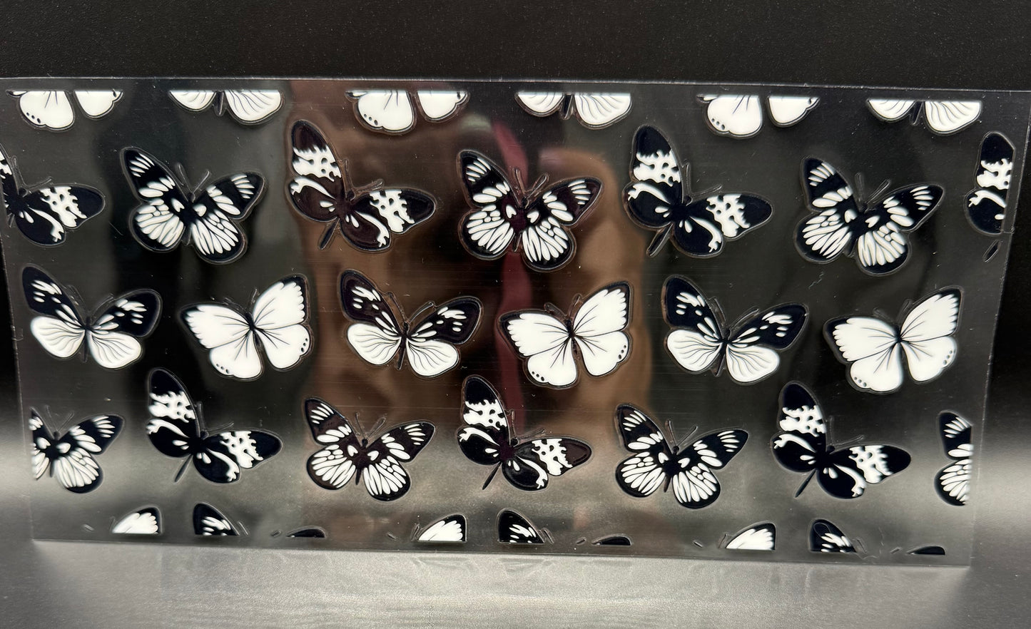 BLACK & WHITE BUTTERFLIES