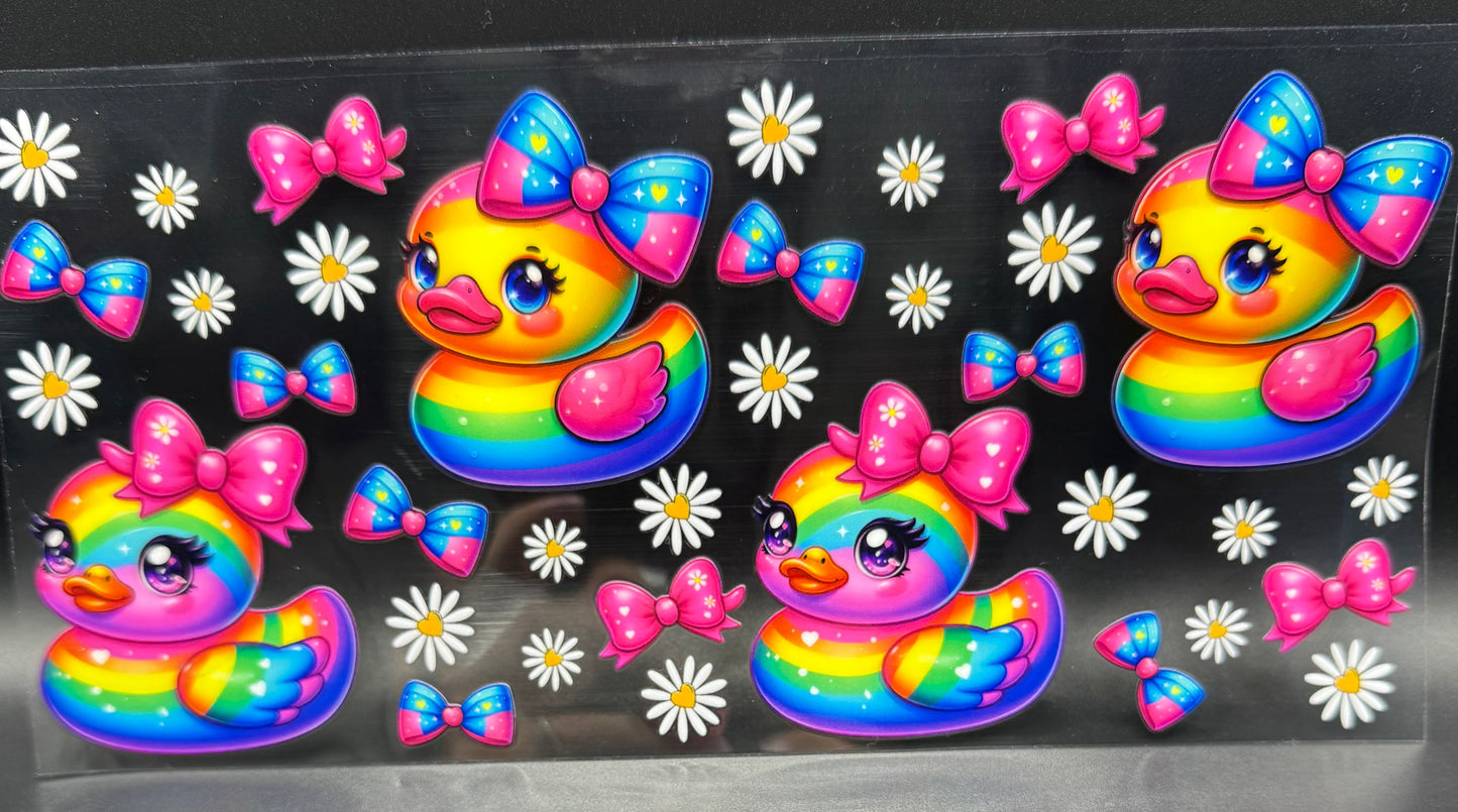 RAINBOW GIRL DUCKS