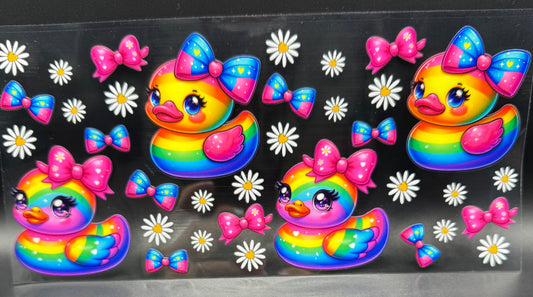 RAINBOW GIRL DUCKS