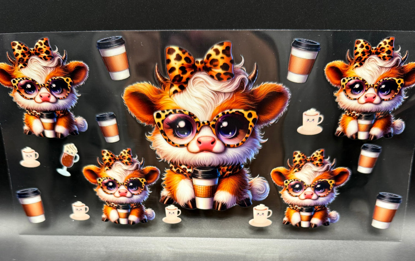 BOUJIE COFFEE COW W/LEOPARD