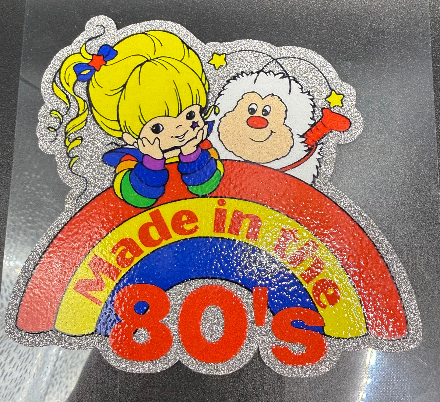 RAINBOW BRIGHT - MADE IN THE 80S - GLITTER