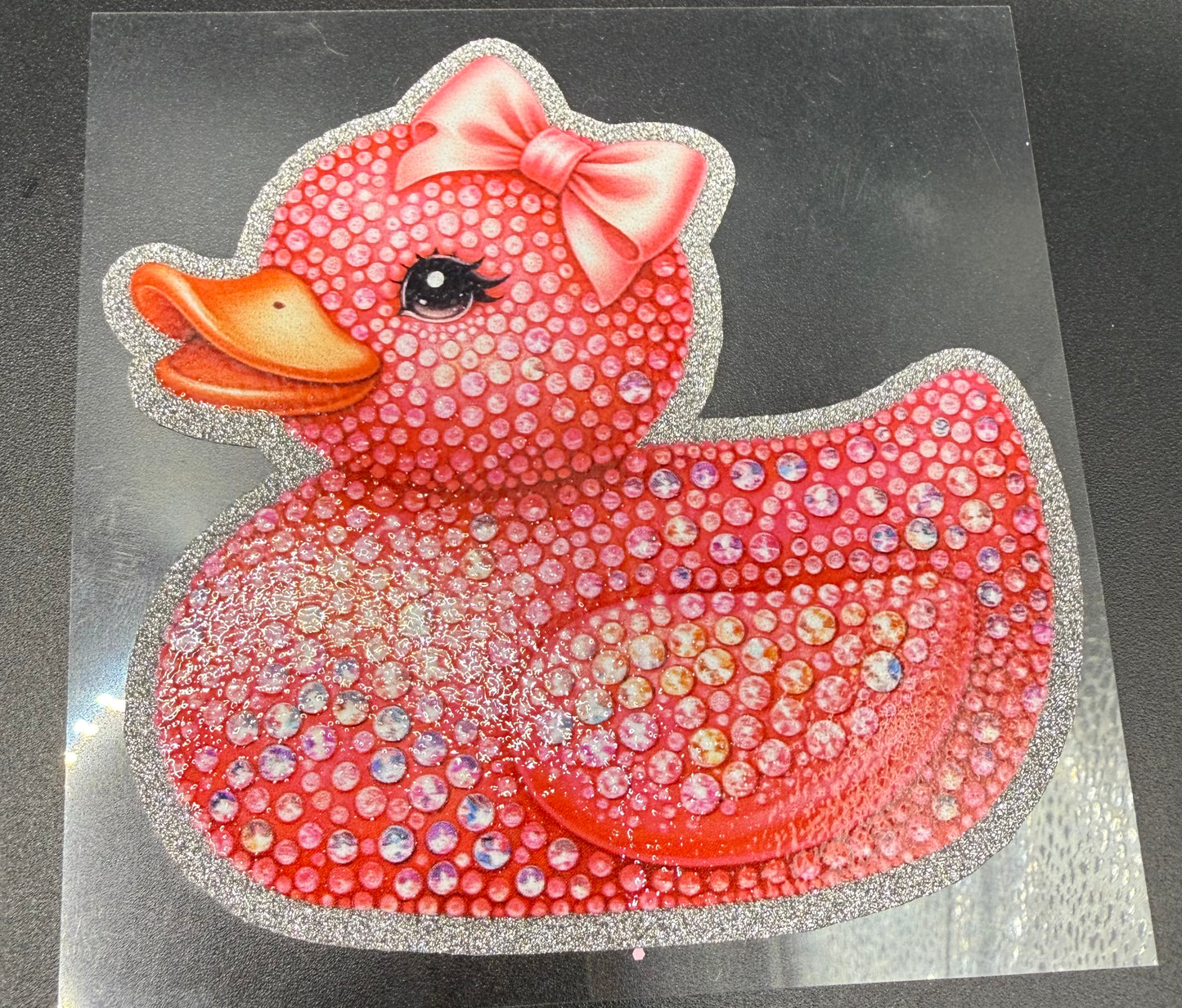PINK BLING DUCK - GLITTER