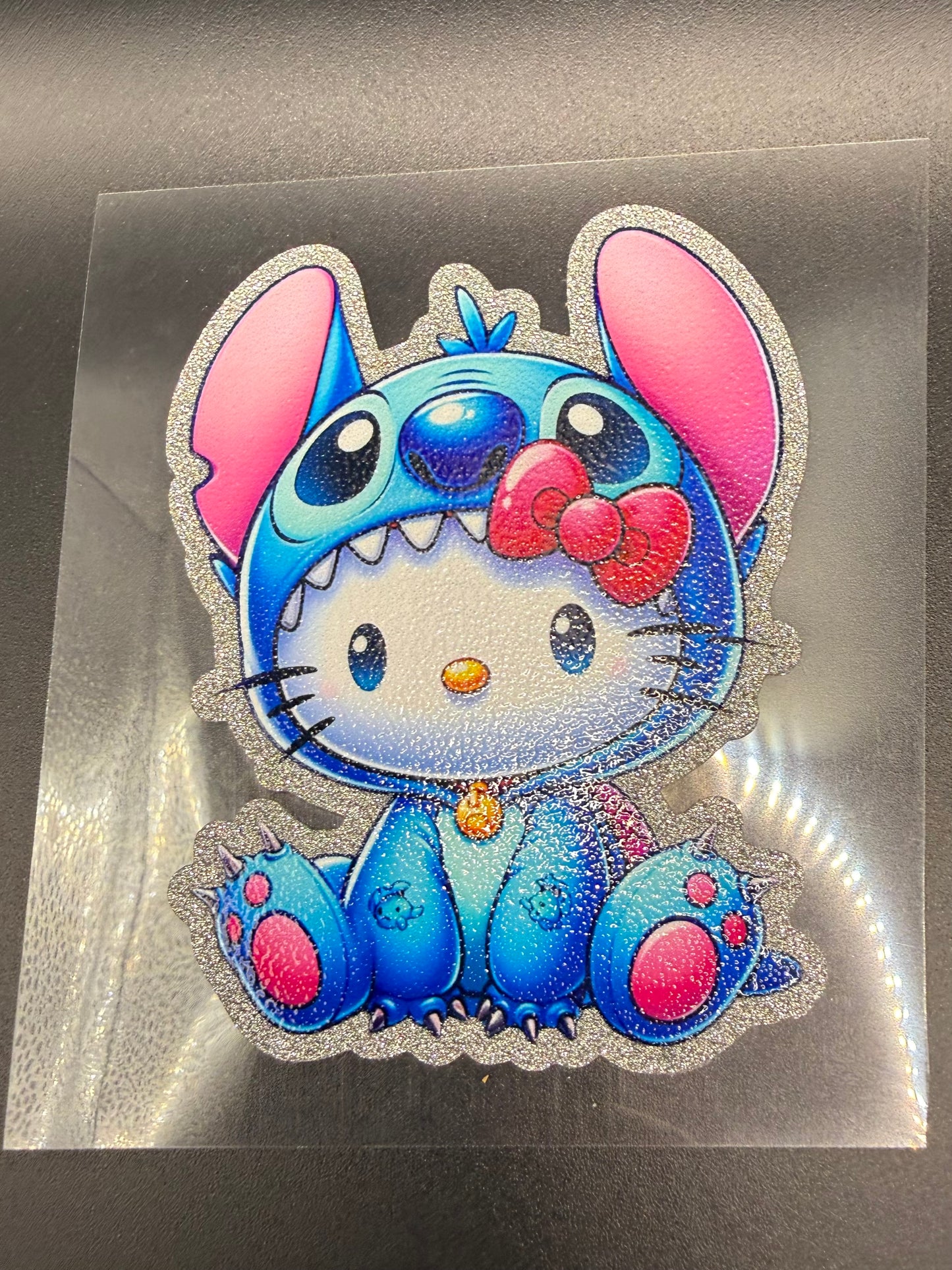 STITCH HELLOW KITTY - GLITTER