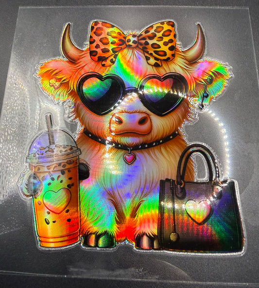 BOUJIE COFFEE WITH NECKLACE & COFFEE - HOLOGRAPHIC