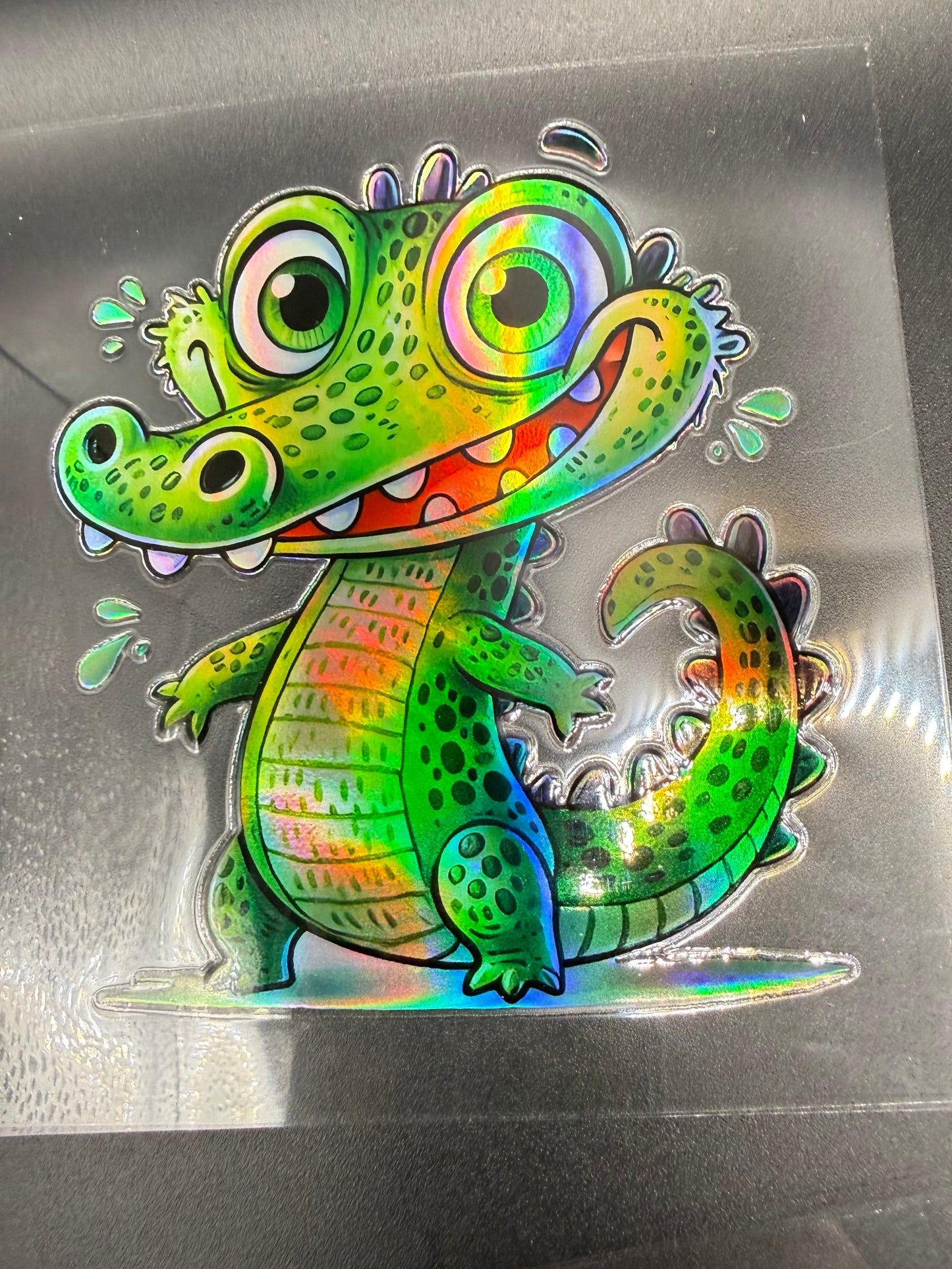 CUTE GATOR - HOLOGRAPHIC