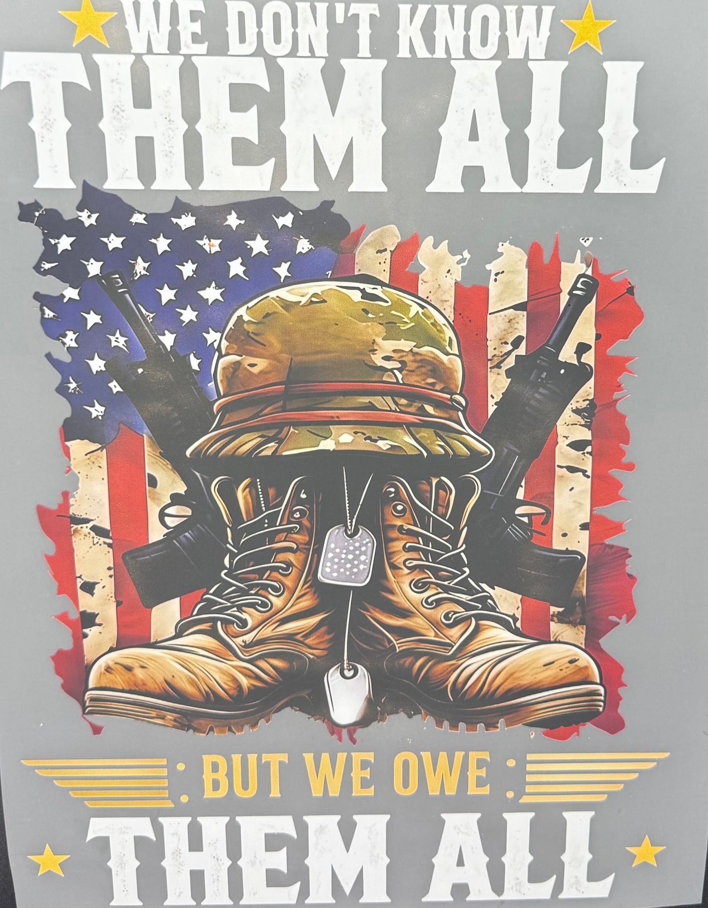 WE DON'T KNOW THEM ALL