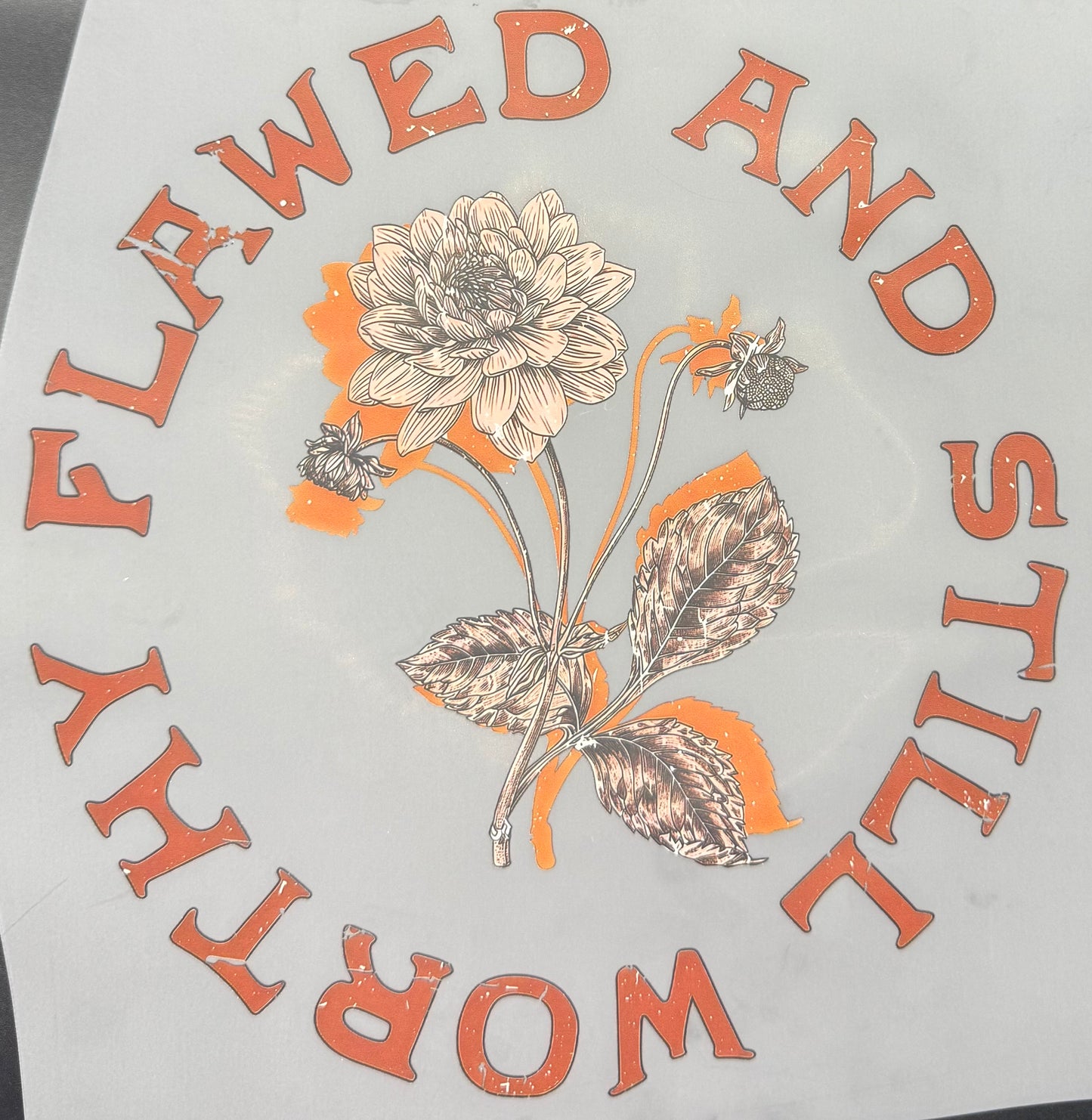 FLAWED AND STILL WORTHY