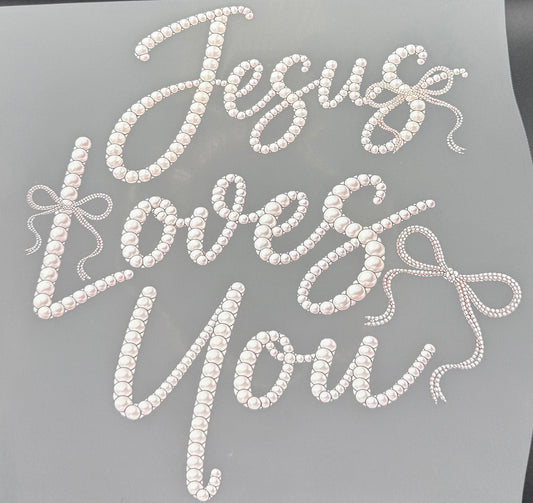 JESUS LOVES YOU - PEARLS