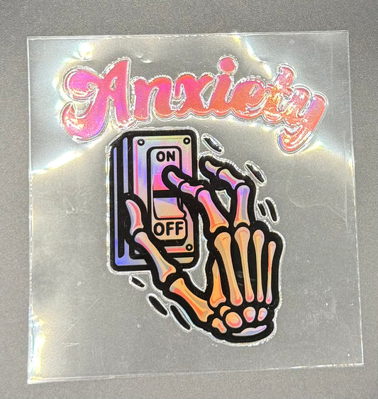 ANXIETY LIGHT SWITCH - HOLOGRAPHIC