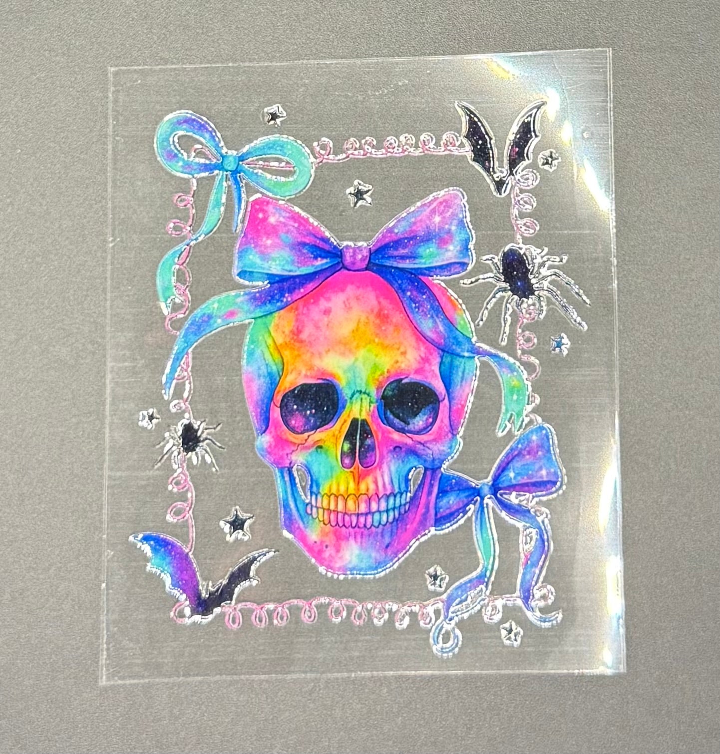 COLORFUL SKULL "STAMP"