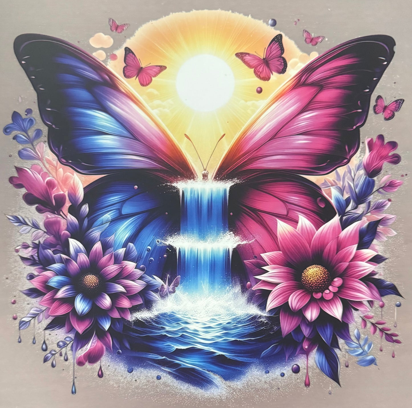 BUTTERFLY WATERFALL