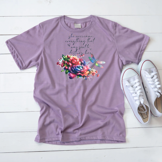 SHE OVERCOME EVERYTHING