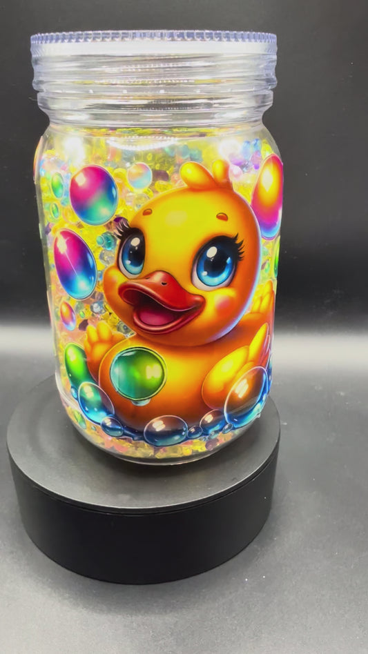 Rubber Ducky-Mason Jar 20oz Double Wall Tumbler