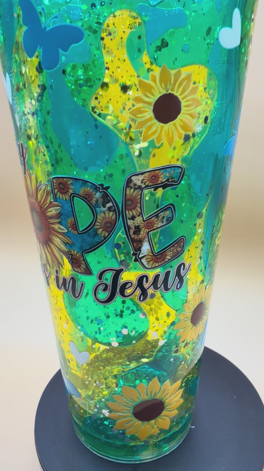 24oz All My Hope Is In Jesus Tumbler