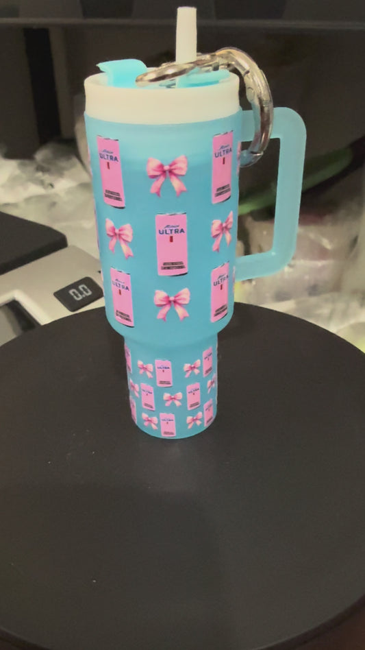 Mini Stanley Keychain - Blue Ultra