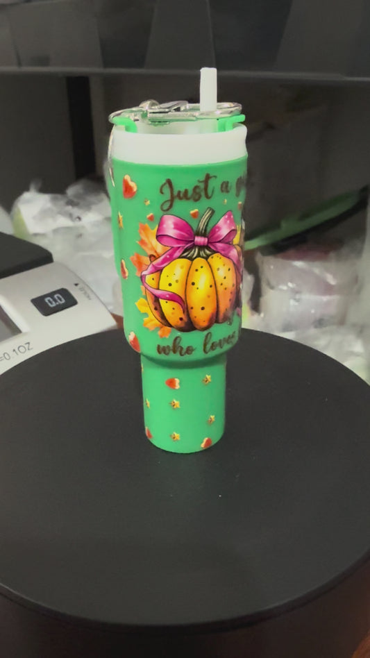 Mini Stanley Keychain - Loves Fall